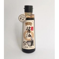 正阳纯古法酱油220ml